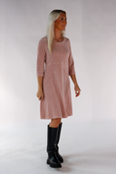 Elli kjole pastellrosa babycord