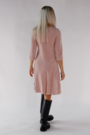 Elli kjole pastellrosa babycord