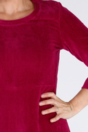 Elli kjole babycord cerise