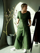 Laura kombogrønn jumpsuit