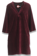 Alva Burgundy Everyday Dress