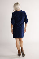 Alva Navy Blue Everyday Dress