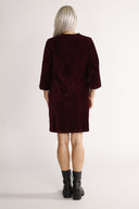 Alva Burgundy Everyday Dress