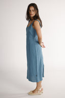 Aurora Ocean Blue knit dress
