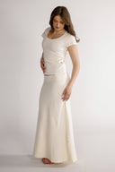 Tamara cream-colored skirt