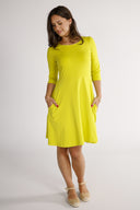 Denise's lime dress