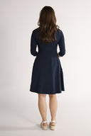 Denise navy dress