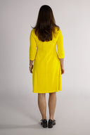 Elli yellow babycord dress