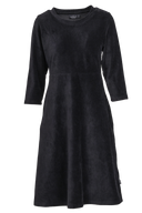 Evita black baby corduroy dress
