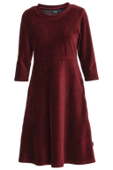 Evita burgundy baby corduroy dress