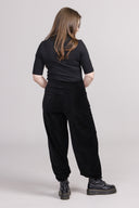 Freya black balloon pants