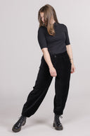Freya black balloon pants