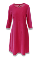 Elli kjole babycord rosa