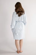 Gitte sky blue shirt dress