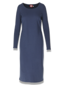 Helena marineblå basiskjole