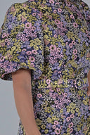 Noria blomstret elegant kjole