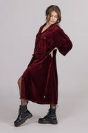 Lana burgundy baby corduroy jacket