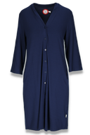 Lidunn blue viscose dress