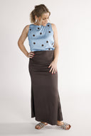 Small skirt in brown