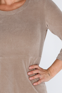 Elli kjole beige babycord
