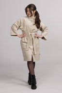 Madeleine beige corduroy jacket