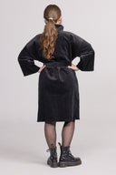 Madeleine black corduroy jacket