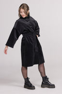 Madeleine black corduroy jacket