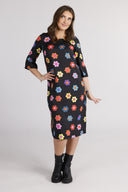 Malin colorful floral dress