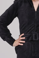 Malli black baby corduroy jumpsuit