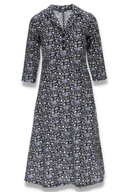Margot blue floral dress