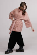 Mira antique pink corduroy jacket