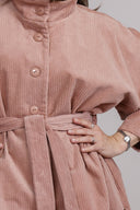 Mira antique pink corduroy jacket