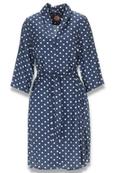 Miriama's blue and white dress