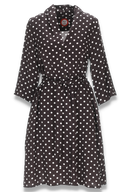 Miriama's brown and white dress