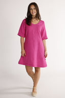 Mona pink cherry dress