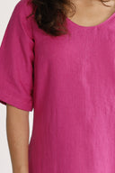 Mona pink cherry dress
