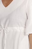 Eira hvit boho chic kjole