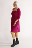 Nille dress in pink and orange