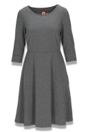Denise grå basiskjole