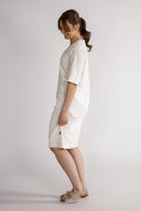 Anastasia cream-colored dress