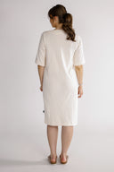 Anastasia cream-colored dress