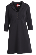 Olaug black short dress
