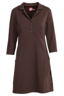 Olaug brown short dress