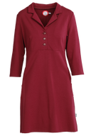 Olaug burgundy dress