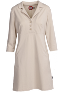 Olaug cream-colored short dress