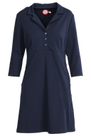Olaug navy blue short dress
