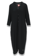Olava black viscose dress