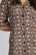 Pandora brown dress