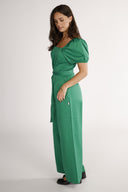 Peggy green jumpsuit
