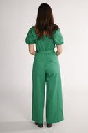 Peggy green jumpsuit